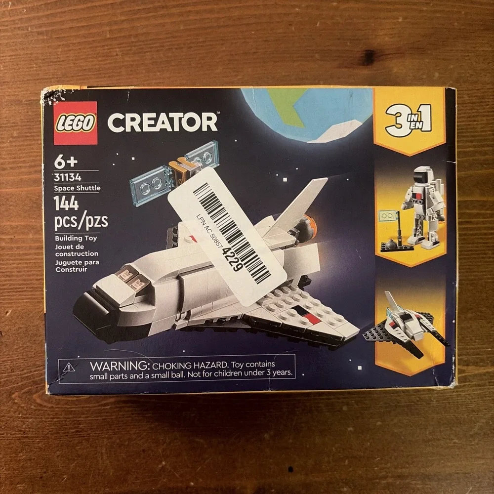 LEGO Creator 3 in 1‎ Space Shuttle New In Box Factory Sealed